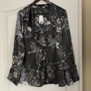 NWT - Banana Republic Ruffle Blouse